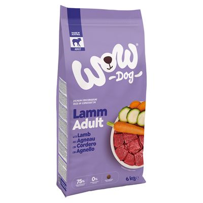WOW jagnięcina z batatem, cukinią 6 kg
