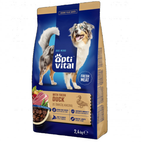 OptiVital kaczka adult 2,4 kg