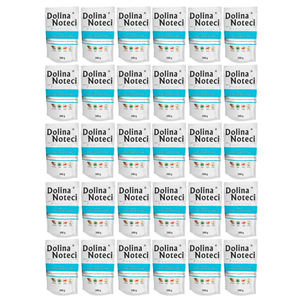 Dolina Noteci Premium jagnięcina adult 500 g × 30