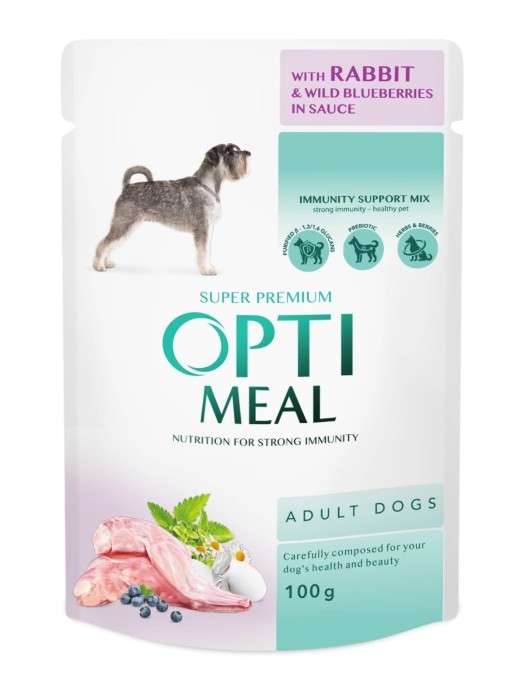 Optimeal Super Premium królik adult 100 g