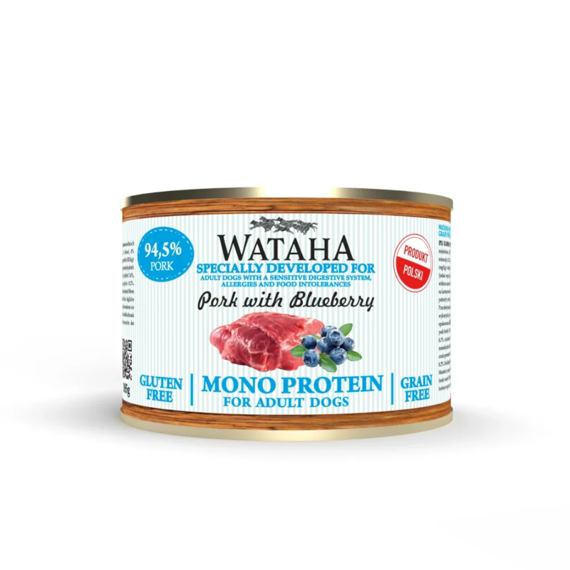 Wataha Mono Protein wieprzowina adult 185 g