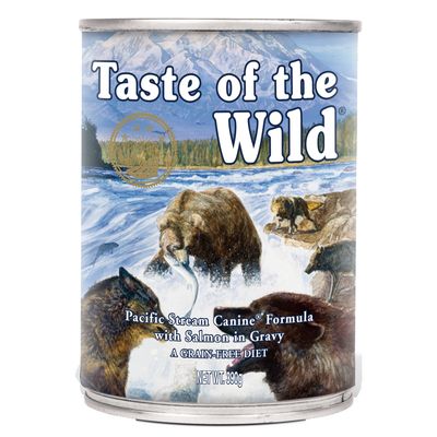 Taste of the Wild Pacific Stream łosoś 390 g × 6