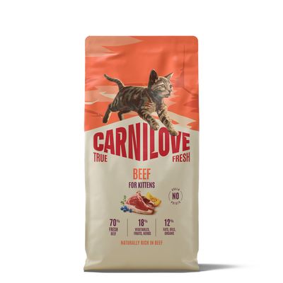 Carnilove True Fresh wołowina kitten 6 kg
