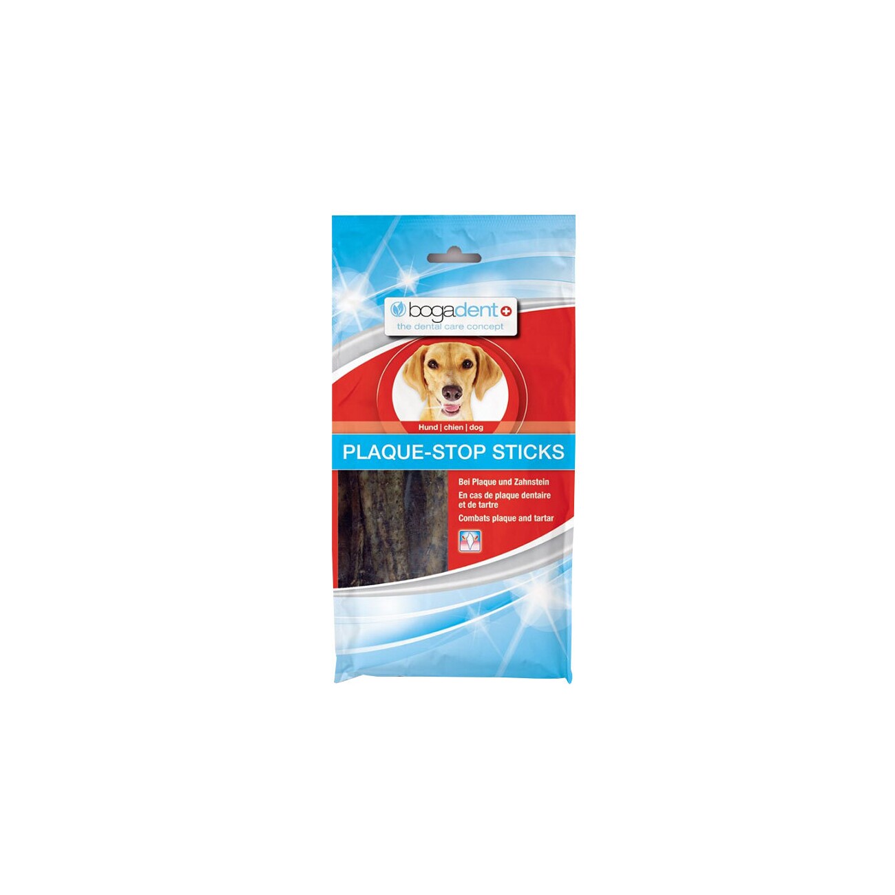 Bogadent Plaque-Stop Sticks wołowina średnie rasy 100 g