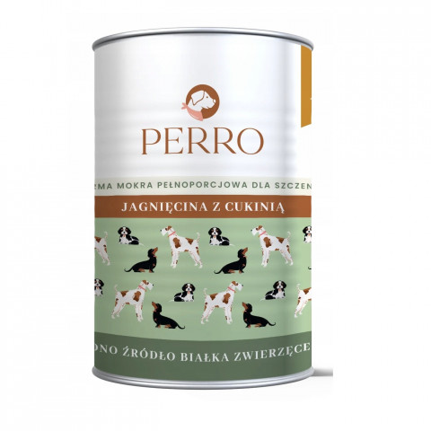 Perro jagnięcina z cukinią junior 400 g