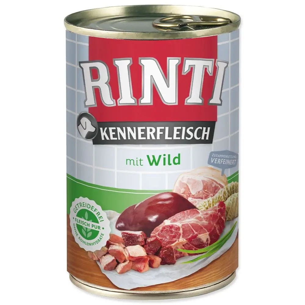 Rinti Kennerfleisch dziczyzna adult 400 g