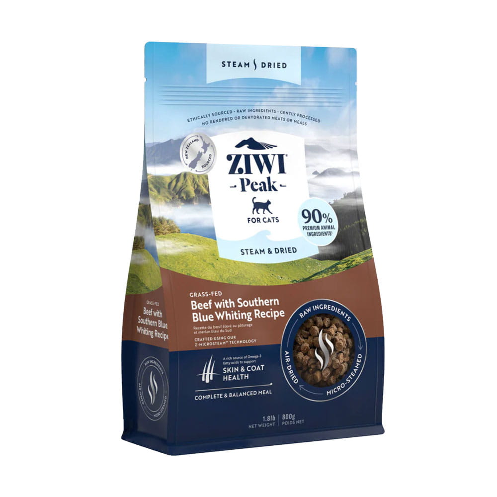 ZIWI Peak Steam & Dried wołowina z południowym błękitkiem 800 g