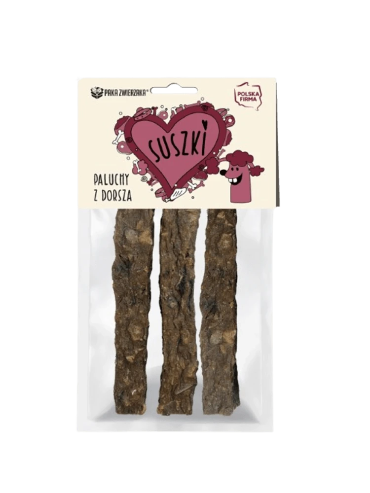 Paka Zwierzaka Suszki dorsz adult 60 g