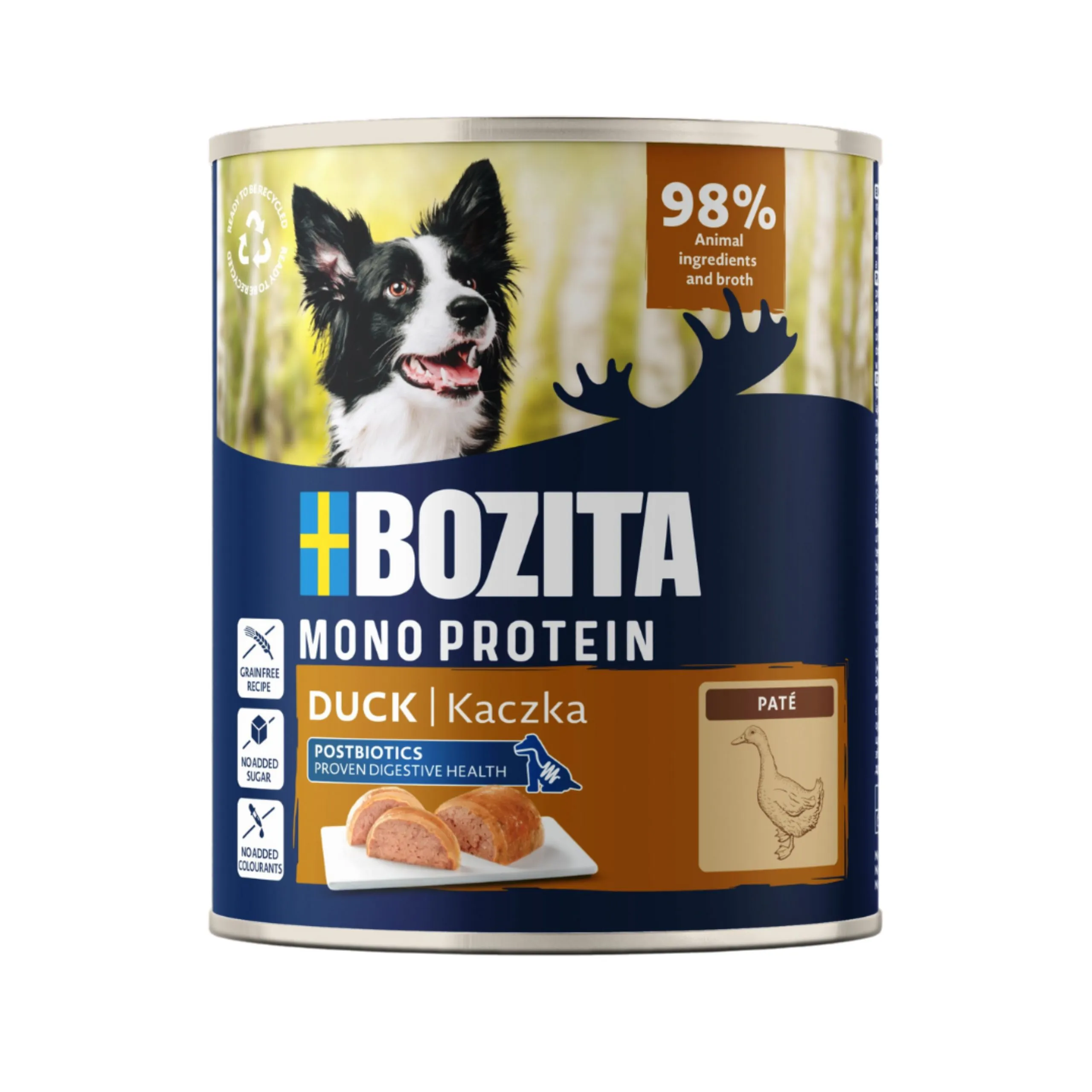 Bozita Mono Protein kaczka adult 800 g