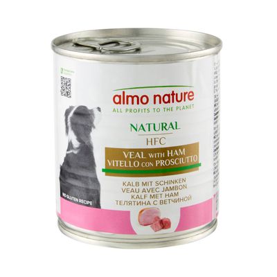 Almo Nature HFC cielęcina, szynka adult 290 g × 12