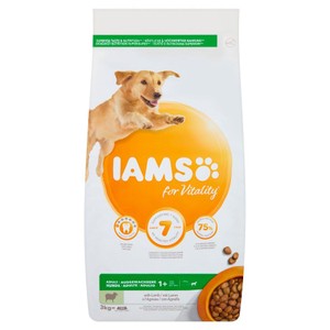 IAMS For Vitality jagnięcina adult duże rasy 3 kg
