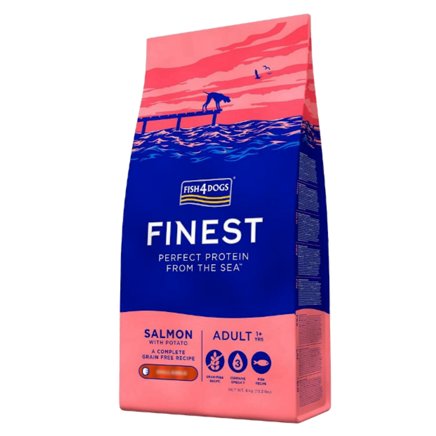 Fish4Dogs Finest łosoś adult duże rasy 1,5 kg