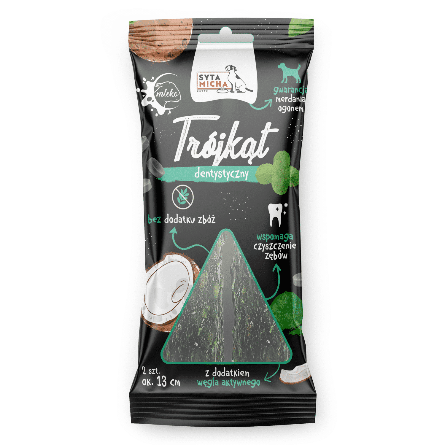 Syta Micha Trójkąt dentystyczny jagnięcina 100 g × 2
