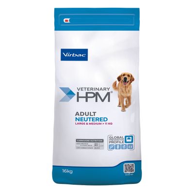 Virbac Veterinary HPM drób, wieprzowina adult średnie rasy, duże rasy 16 kg