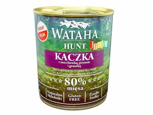 Wataha kaczka z prosem junior 800 g