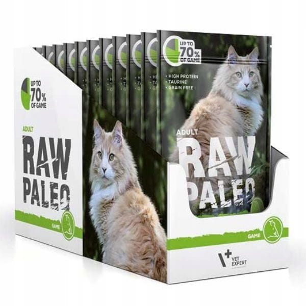 VetExpert Raw Paleo dziczyzna adult 100 g × 12