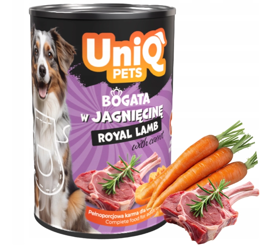 Uniq Pets Royal Lamb jagnięcina 375 g