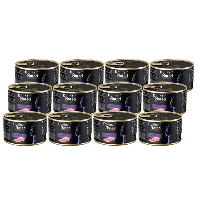 Dolina Noteci Premium królik adult 185 g × 12