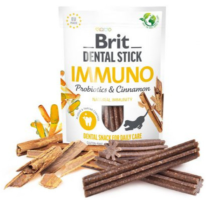 Brit Dental Stick cynamon 36 g × 7
