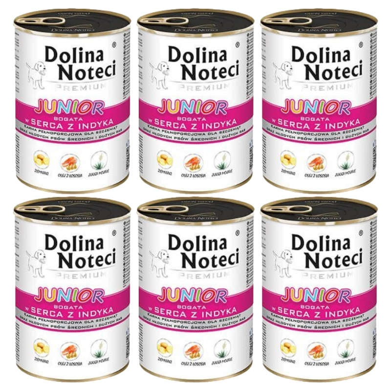 Dolina Noteci Premium indyk junior 400 g × 6