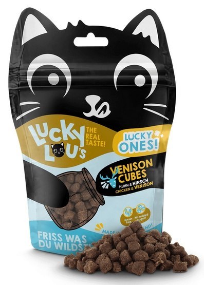 Lucky Lou Lucky Ones jeleń, kurczak kawałki 80 g