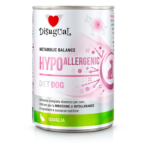 Disugual Veterinary Hypoallergenic przepiórka 400 g