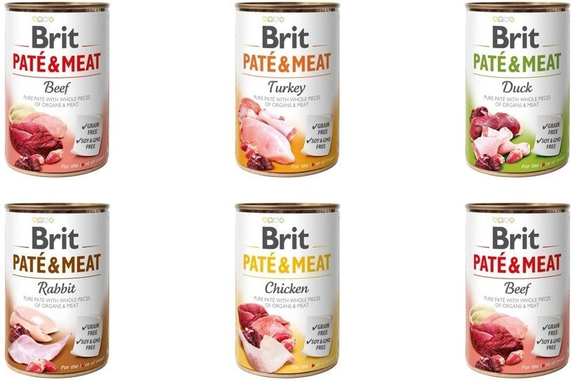 Brit Pate & Meat 400 g × 30
