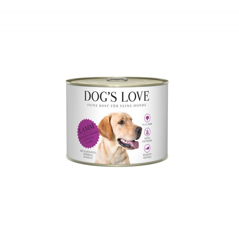 Dog's Love jagnięcina adult 200 g