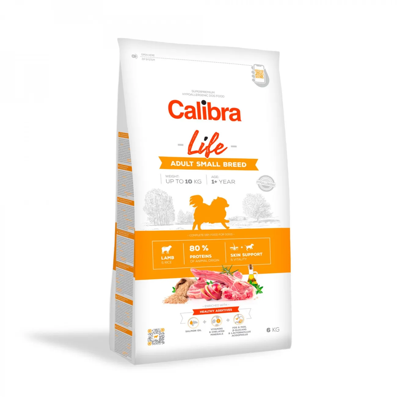 Calibra Dog Life jagnięcina adult małe rasy 6 kg