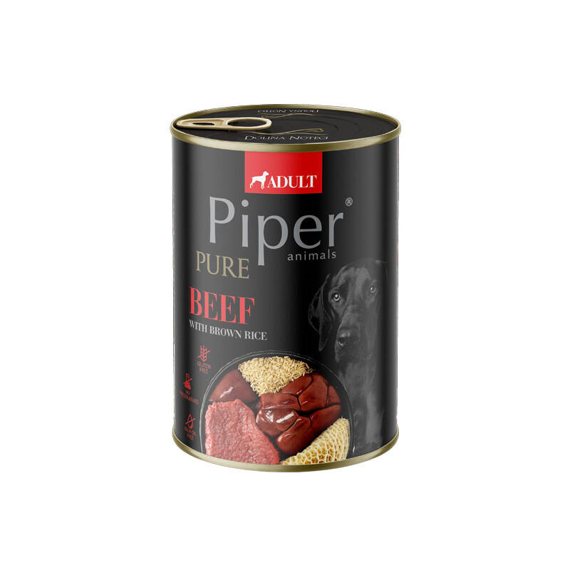 Piper Pure wołowina z ryżem 400 g