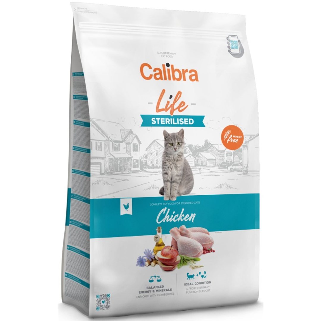 Calibra Cat Life Sterilised kurczak 1,5 kg