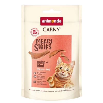 Animonda Carny kurczak, wołowina adult 50 g × 10