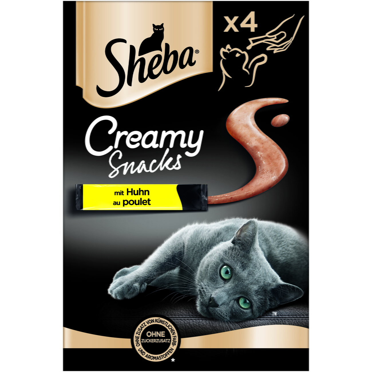 Sheba Creamy Snacks kurczak 12 g × 44