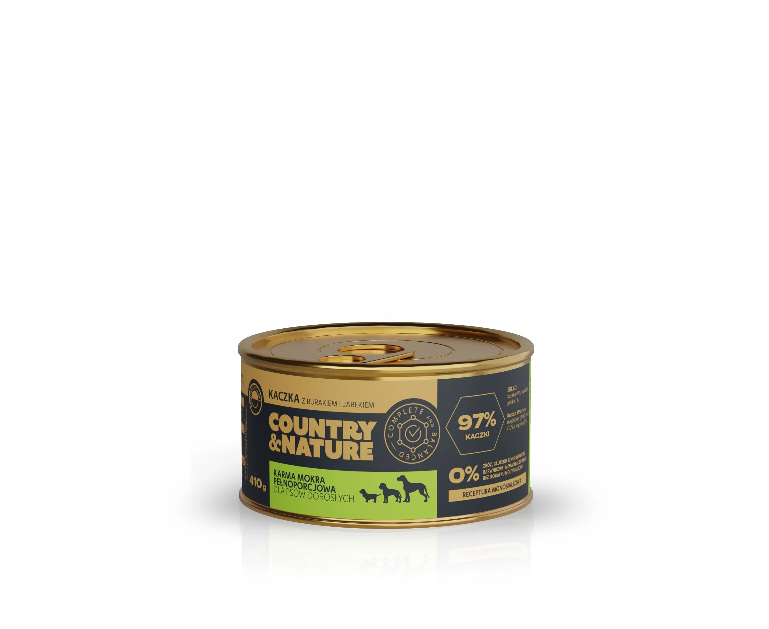 Country & Nature kaczka adult 410 g