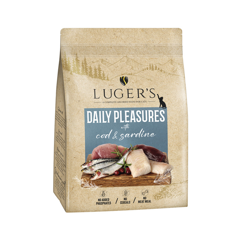Luger's Daily Pleasures dorsz, sardynka adult 1 kg