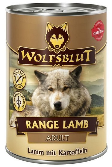 Wolfsblut Dog Range jagnięcina adult 395 g