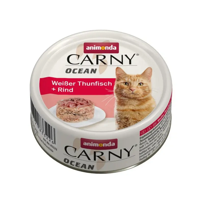 Animonda Carny Ocean tuńczyk, wołowina kawałki adult 80 g