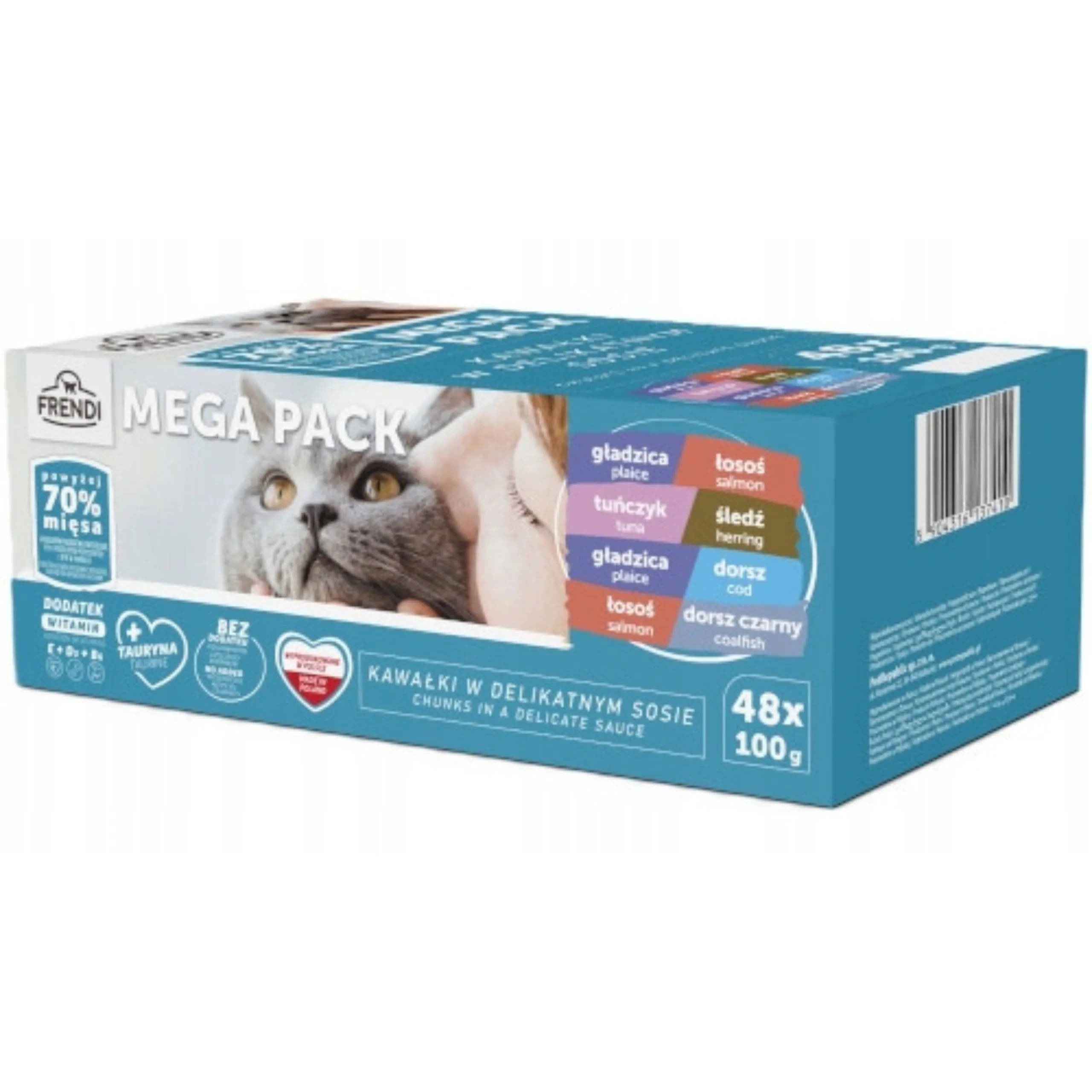 Pet Republic mix smaków kawałki 100 g × 48