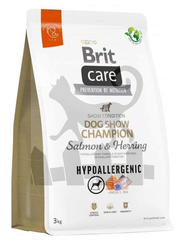 Brit Care łosoś, śledź adult 3 kg