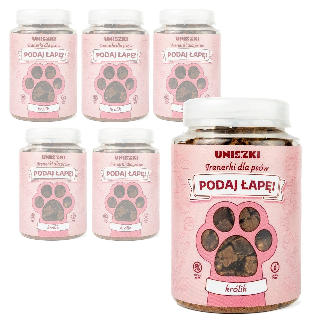 Uniszki Trenerki królik 150 g × 6