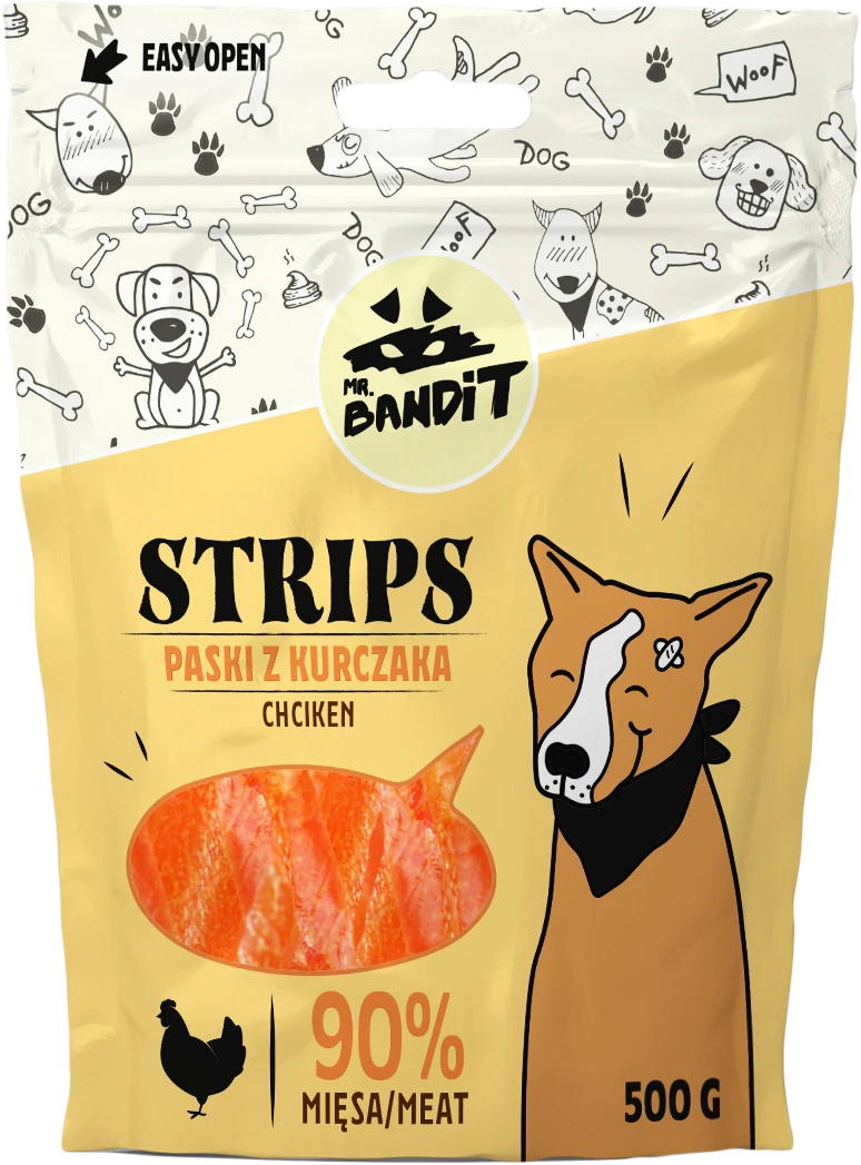 Mr. Bandit Strips kurczak 500 g
