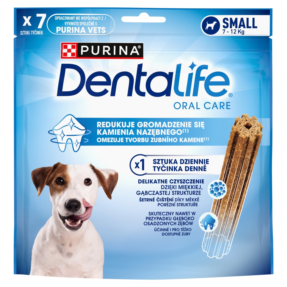 Purina DentaLife kurczak adult małe rasy 16 g × 7