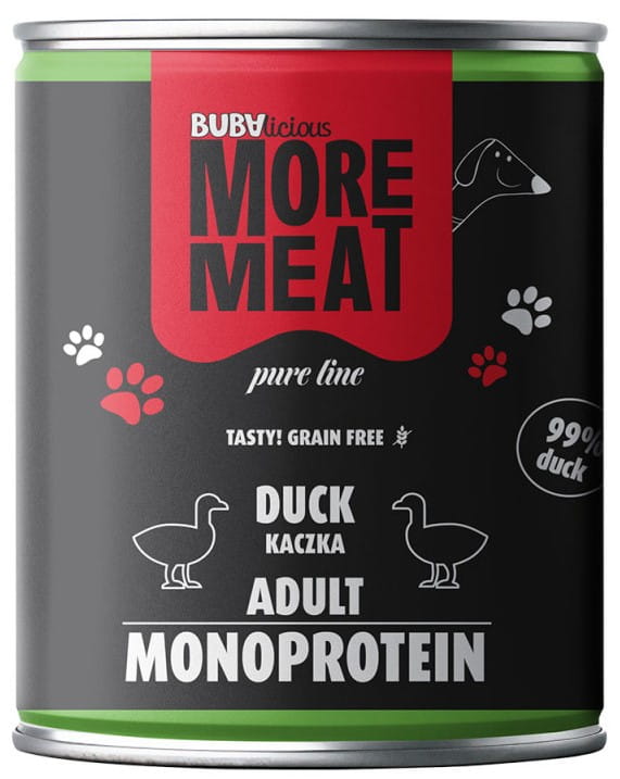 Buba More Meat Pure Line kaczka adult 800 g