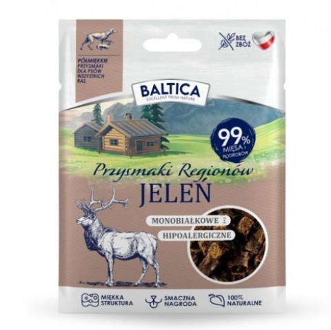 Baltica Przysmaki Regionów jeleń 30 g