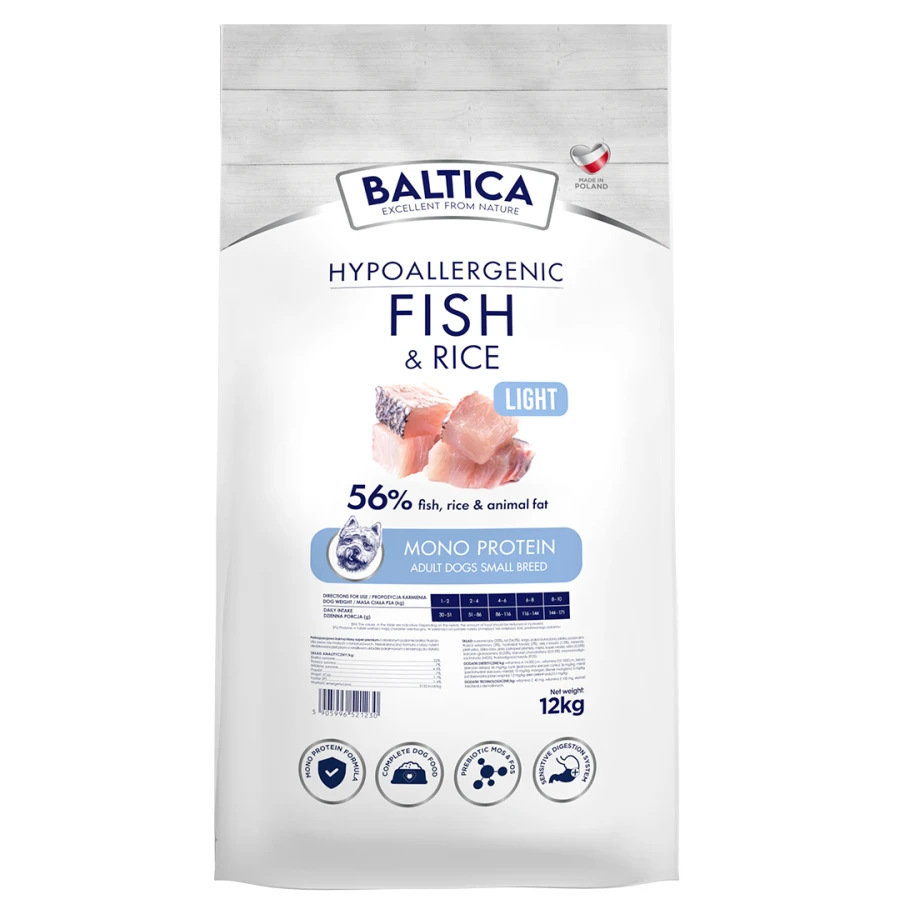Baltica Nutraceutic ryba małe rasy 12 kg