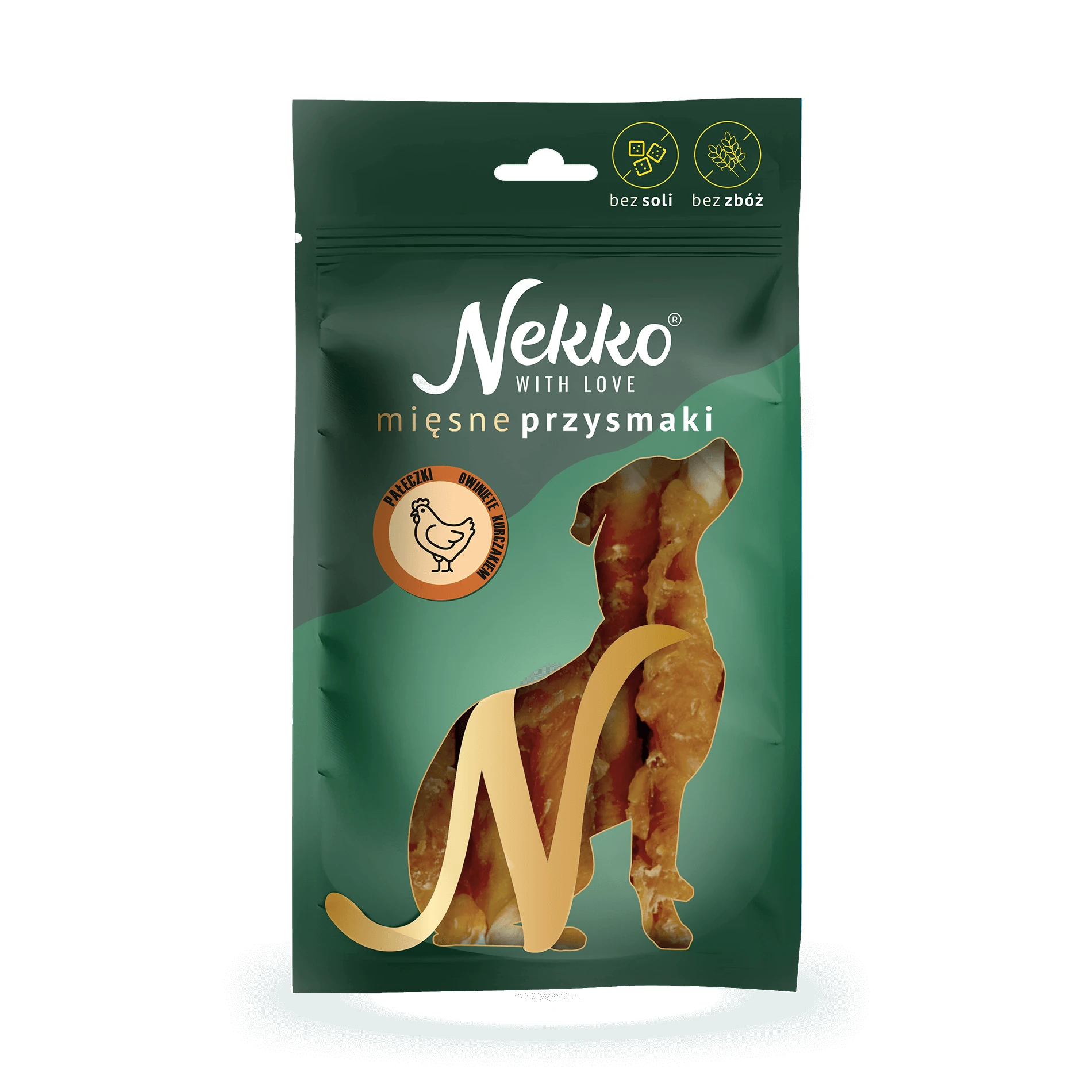 Nekko pałeczki owinięte kurczakiem adult 80 g