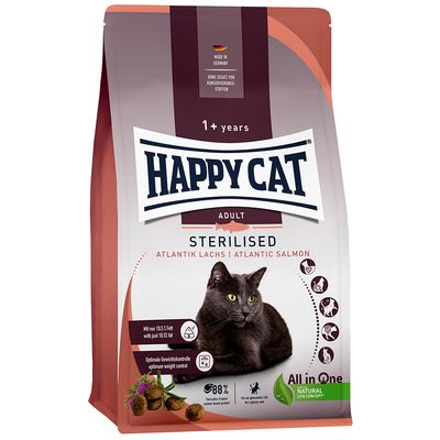 Happy Cat Supreme Sterilised łosoś adult 10 kg