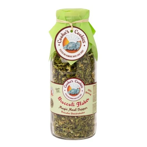 Cooka's Cookies Broccoli Flakes brokuł 180 g