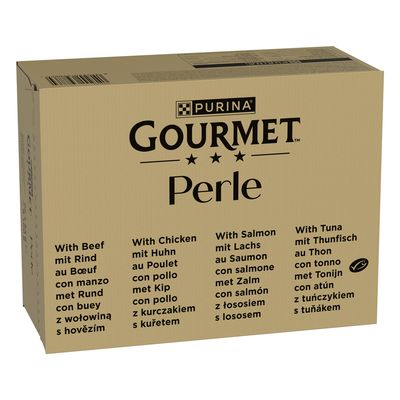 Purina Gourmet Perle mix smaków w sosie adult 85 g × 96