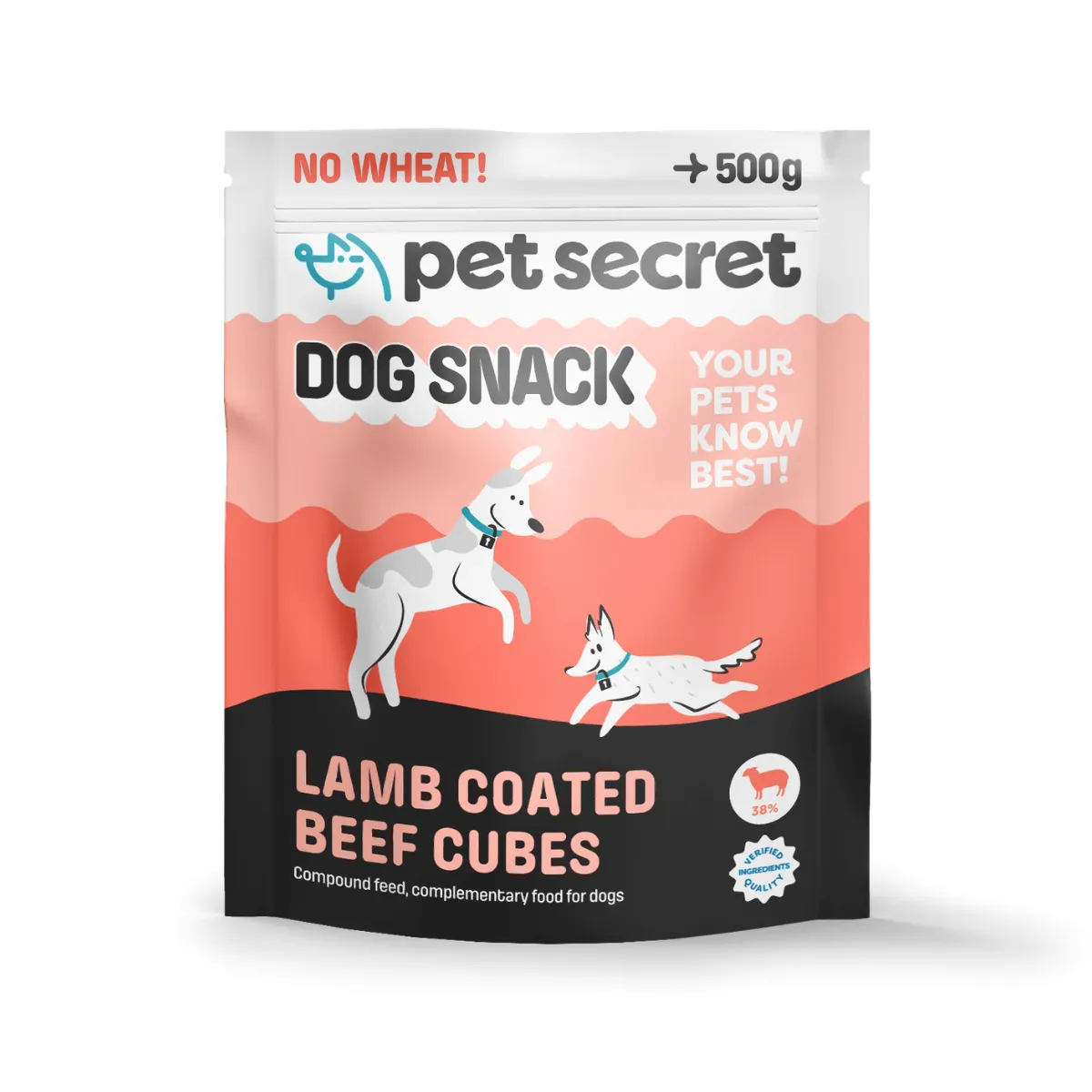 Pet Secret kostki w jagnięcinie 500 g